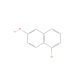 5-Bromo-2-naphthalenol (CAS 116632-05-4) - chemical structure image