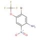5-Bromo-2-nitro-4-(trifluoromethoxy)aniline (CAS 755030-18-3) - chemical structure image