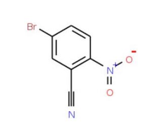 5-Bromo-2-nitrobenzonitrile (CAS 89642-50-2) - chemical structure image