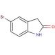5-Bromo-2-oxindole (CAS 20870-78-4) - chemical structure image