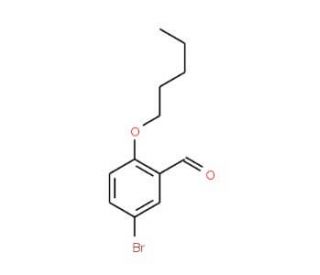 5-Bromo-2-(pentyloxy)benzaldehyde - chemical structure image