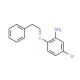 5-Bromo-2-(phenethyloxy)aniline - chemical structure image