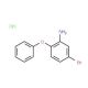 5-Bromo-2-phenoxyaniline hydrochloride - chemical structure image