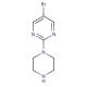 5-bromo-2-piperazin-1-ylpyrimidine (CAS 99931-82-5) - chemical structure image