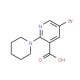 5-Bromo-2-piperidinonicotinic acid - chemical structure image