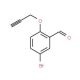 5-bromo-2-(prop-2-ynyloxy)benzaldehyde (CAS 122835-14-7) - chemical structure image