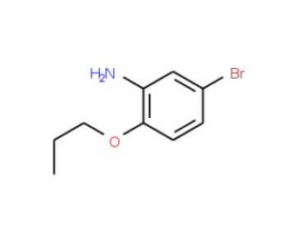 5-Bromo-2-propoxyaniline - chemical structure image