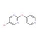 5-Bromo-2-(pyridin-4-yloxy)-pyrimidine (CAS 1017789-07-9) - chemical structure image