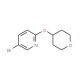 5-Bromo-2-(tetrahydropyran-4-yloxy)pyridine (CAS 494772-07-5) - chemical structure image
