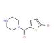 (5-Bromo-2-thienyl)(piperazino)methanone - chemical structure image