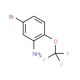 5-Bromo-2-(trifluoromethoxy)aniline (CAS 886762-08-9) - chemical structure image