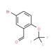 5-Bromo-2-(trifluoromethoxy)benzaldehyde (CAS 923281-52-1) - chemical structure image
