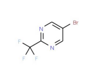 5-Bromo-2-(trifluoromethyl)pyrimidine (CAS 799557-86-1) - chemical structure image