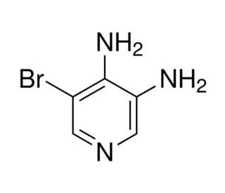 5-Bromo-3,4-diaminopyridine (CAS 4635-08-9) - chemical structure image