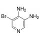 5-Bromo-3,4-diaminopyridine (CAS 4635-08-9) - chemical structure image