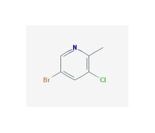 5-bromo-3-chloro-2-methylpyridine (CAS 914358-72-8) - chemical structure image