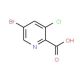 5-Bromo-3-chloropyridine-2-carboxylic acid (CAS 1189513-51-6) - chemical structure image