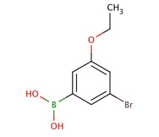 5-Bromo-3-ethoxyphenylboronic acid (CAS 849062-02-8) - chemical structure image