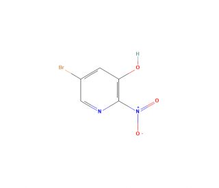5-Bromo-3-hydroxy-2-nitropyridine (CAS 691872-15-8) - chemical structure image