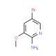 5-Bromo-3-methoxypyridin-2-amine (CAS 42409-58-5) - chemical structure image