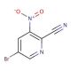 5-Bromo-3-nitropyridine-2-carbonitrile (CAS 573675-25-9) - chemical structure image