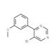 5-Bromo-4-(3-methoxyphenyl)pyrimidine (CAS 941294-40-2) - chemical structure image