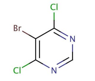 5-Bromo-4,6-dichloropyrimidine (CAS 68797-61-5) - chemical structure image