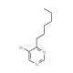 5-Bromo-4-hexylpyrimidine (CAS 951884-38-1) - chemical structure image