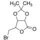 5-Bromo-5-deoxy-2,3-isopropylidene-D-ribonolactone (CAS 94324-23-9) - chemical structure image