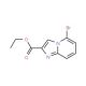 5-Bromo-imidazo[1,2-a]pyridine-2-carboxylic acid ethyl ester (CAS 135995-46-9) - chemical structure image
