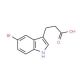 5-Bromo-Indol-3-propionic acid (CAS 54904-23-3) - chemical structure image