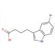 5-Bromo-Indole-3-butyric acid (CAS 13993-31-2) - chemical structure image
