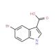 5-Bromo-indole-3-carboxylic acid (CAS 10406-06-1) - chemical structure image