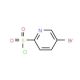 Structure moléculaire de 5-Bromo-pyridine-2-sulfonyl chloride, Numéro CAS: 874959-68-9 5-Bromo-pyridine-2-sulfonyl chloride (CAS 874959-68-9) - chemical structure image