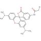 5-[Bromoacetamido]tetramethylrhodamine (CAS 166442-38-2) - chemical structure image