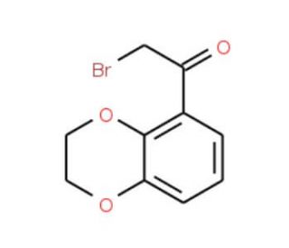 5-(Bromoacetyl)-2,3-dihydro-1,4-benzodioxine (CAS 19815-97-5) - chemical structure image