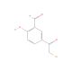 5-(Bromoacetyl)salicylaldehyde (CAS 115787-50-3) - chemical structure image