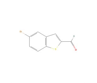 5-Bromobenzo[b]thiophene-2-carbaldehyde (CAS 7312-18-7) - chemical structure image
