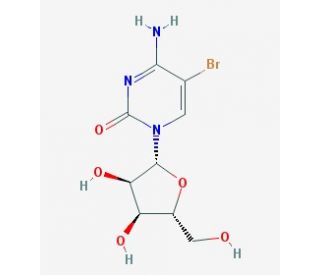 5-Bromocytidine (CAS 3066-86-2) - chemical structure image