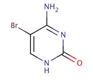 5-Bromocytosine (CAS 2240-25-7) - chemical structure image