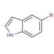 5-Bromoindole (CAS 10075-50-0) - chemical structure image