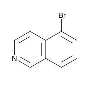 5-Bromoisoquinoline (CAS 34784-04-8) - chemical structure image