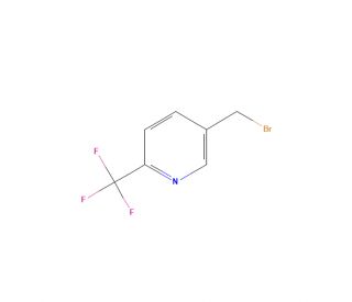 5-(Bromomethyl)-2-(trifluoromethyl)pyridine (CAS 108274-33-5) - chemical structure image