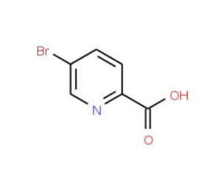 5-Bromopyridine-2-carboxylic acid (CAS 30766-11-1) - chemical structure image