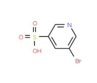 5-Bromopyridine-3-sulphonic acid (CAS 62009-34-1) - chemical structure image