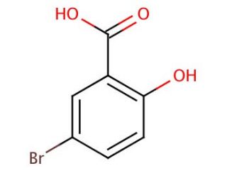 5-Bromosalicylic acid (CAS 89-55-4) - chemical structure image