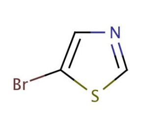 5-Bromothiazole (CAS 3034-55-7) - chemical structure image