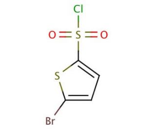 5-Bromothiophene-2-sulfonyl chloride (CAS 55854-46-1) - chemical structure image