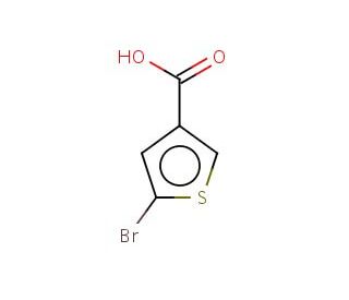 5-Bromothiophene-3-carboxylic acid (CAS 100523-84-0) - chemical structure image