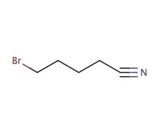 5-Bromovaleronitrile (CAS 5414-21-1) - chemical structure image